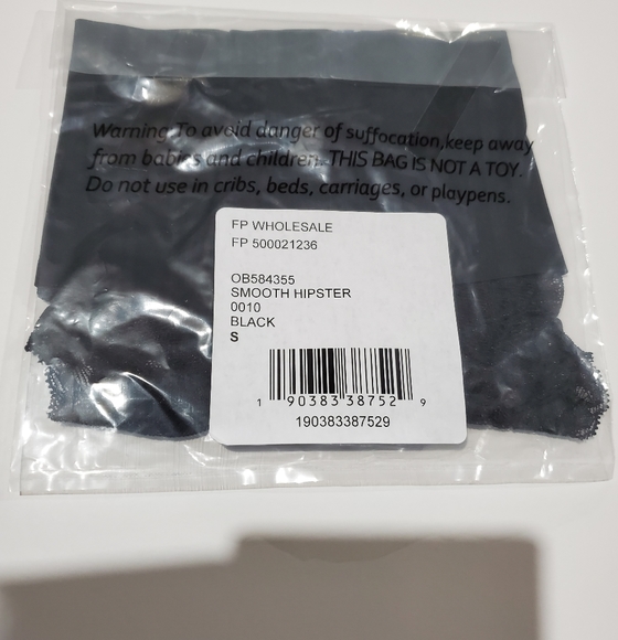 Free People Smooth Lace Hipster in Black - Picture 2 of 5